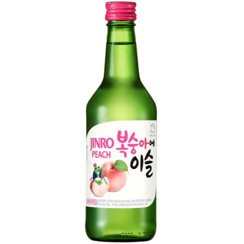 Jinro Peach Soju 375ml