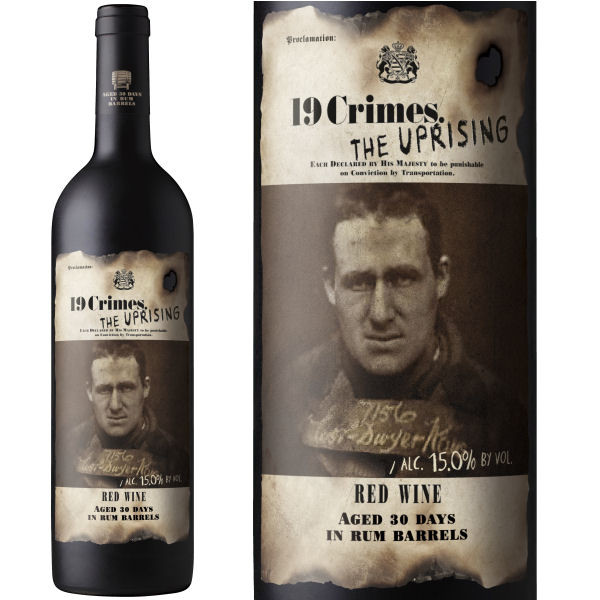 19 Crimes The Uprising Rum Barrel Aged Red Wine