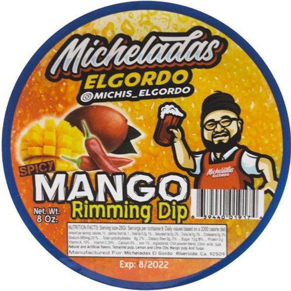 Micheladas El Gordo Spicy Mango Rimming Dip 8oz