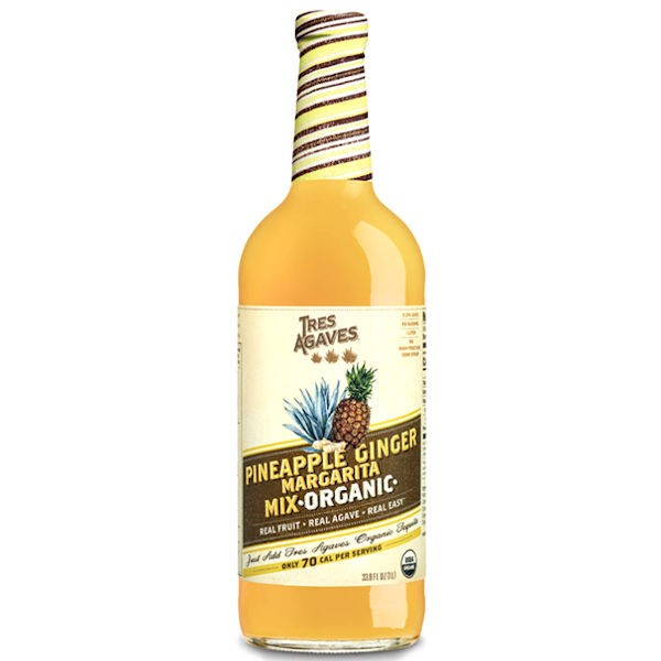 Tres Agave Organic Pineapple Ginger Margarita Mix 1L