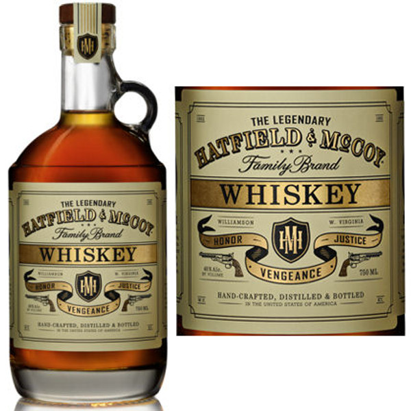 The Legendary Hatfield & McCoy Family Brand Whiskey 750ml