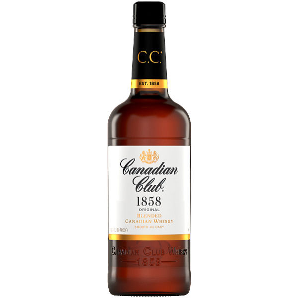 Canadian Club 1858 Original Blended Canadian Whisky 750ml