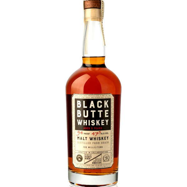 Black Butte 5 Year Old Malt Whiskey 750ml