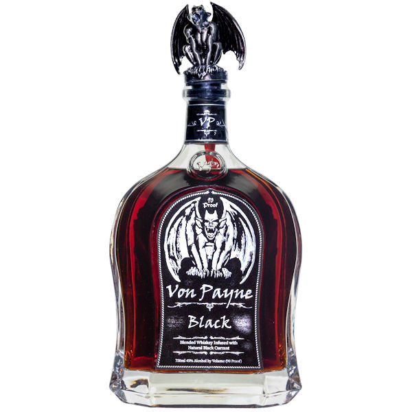 Von Payne Black Blended Whiskey 750ml