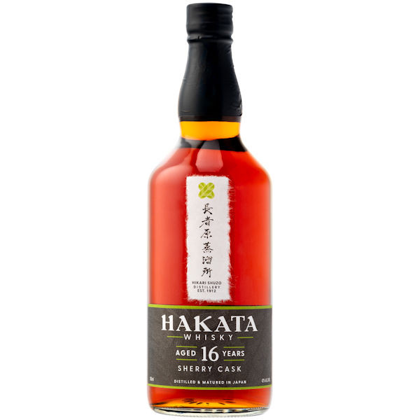 Hakata 16 Year Old Sherry Cask Japanese Whisky 700ml