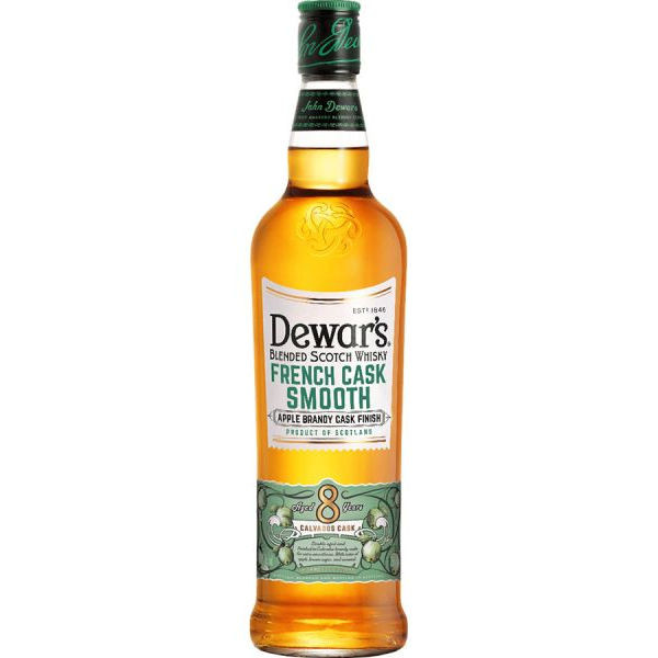 Dewar's 8 Year Old French Cask Smooth Apple Brandy Cask Finish Blended Scotch Whisky 750ml