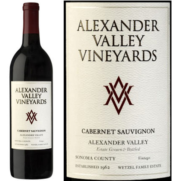 Alexander Valley Vineyards Wetzel Family Estate Alexander Cabernet