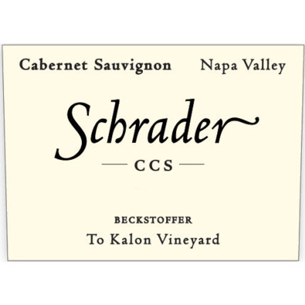 Schrader CCS Beckstoffer To Kalon Napa Cabernet