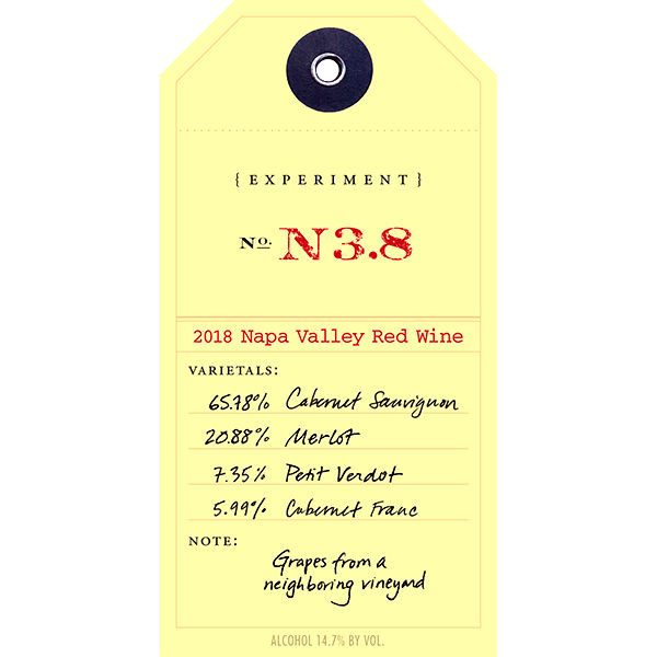 Ovid Experiment N3.8 Napa Red Blend Ovid Experiment N3.8 Napa Red Blend