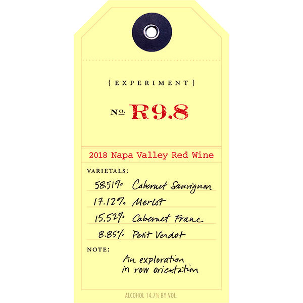 Ovid Experiment R9.8 Napa Red Blend
