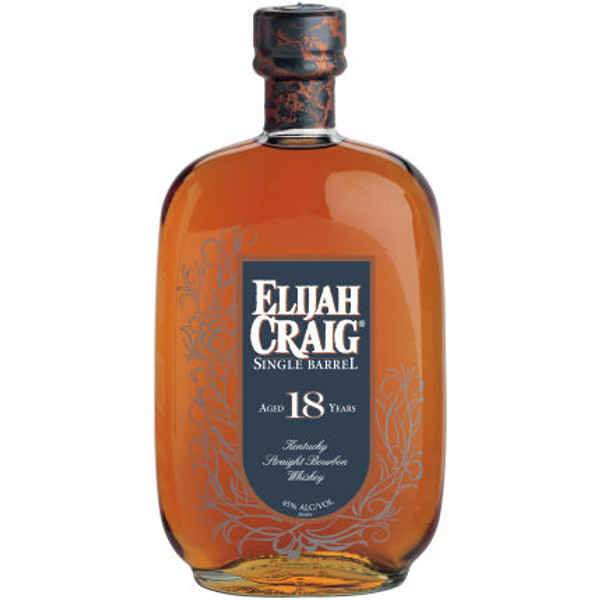 Elijah Craig Single Barrel 18 Year Old Kentucky Straight Bourbon Whiskey 750ml