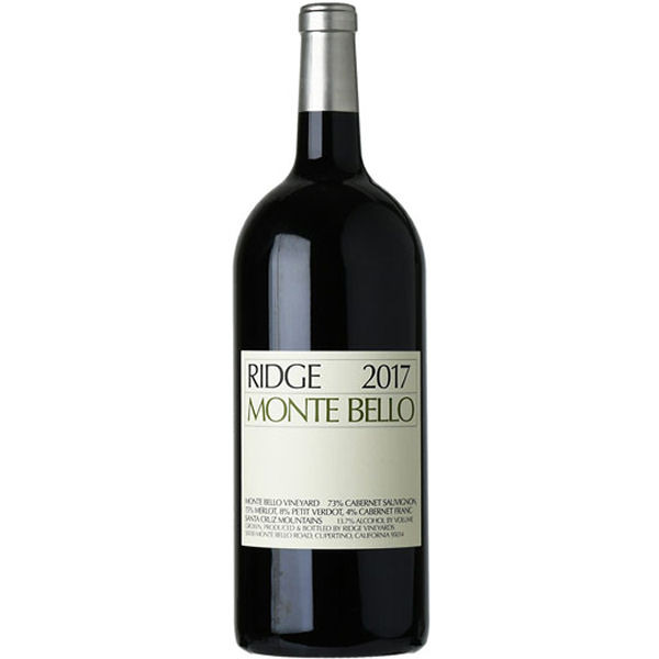 Ridge Monte Bello Santa Cruz Mountains Red Wine