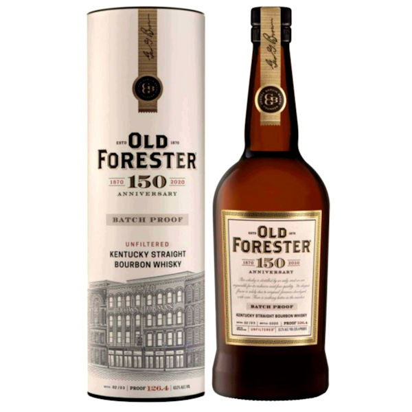 Old Forester 150th Anniversary Batch Proof Unfiltered Kentucky Straight Bourbon Whisky 750ml