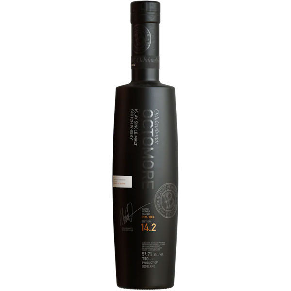 Bruichladdich Octomore 14.2 Islay Single Malt Scotch 750ml