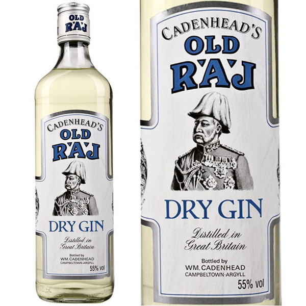 Cadenhead's Old Raj Dry Gin Blue Label 750ml