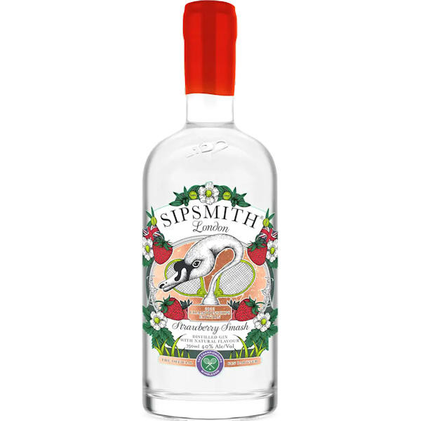 Sipsmith London Strawberry Smash Gin 750ml