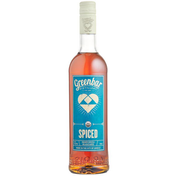 Greenbar Spiced Organic Rum 750ml