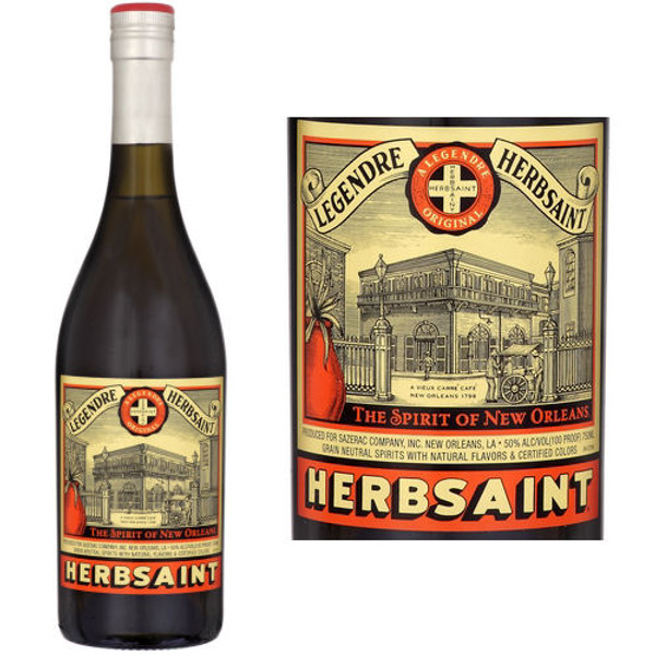 Legendre Herbsaint ORIGINAL Anise Liqueur New Orleans 750ml