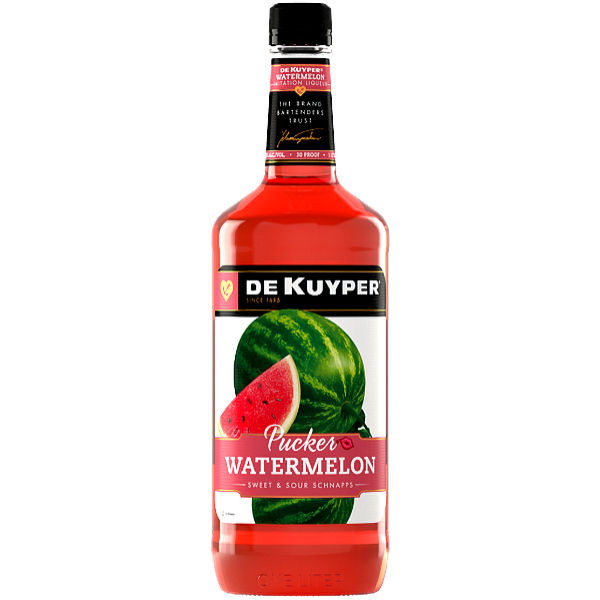 Dekuyper Pucker Watermelon Schnapps Liqueur US 1L