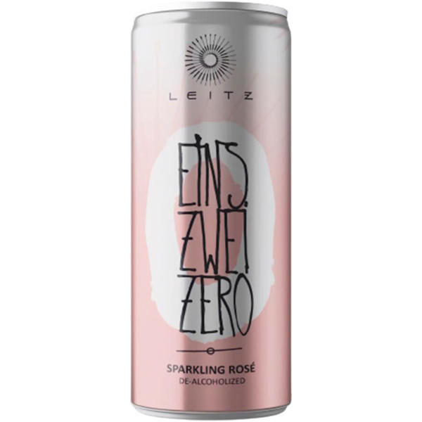 Leitz Eins Zwei Zero Alcohol Free German Sparkling Rose NV