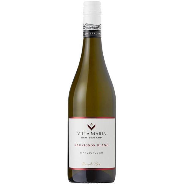 Villa Maria Private Bin Marlborough Sauvignon Blanc is bursting with a fruit-salad-bowl of flavors including ripe gooseberry