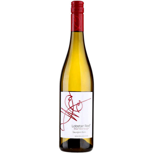 Lobster Reef Marlborough Sauvignon Blanc is bursting with a fruit-salad-bowl of flavors including ripe gooseberry