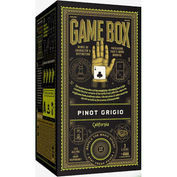Game Box California Pinot Grigio 3L