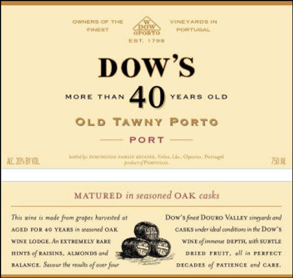 Dow's 40 Year Old Tawny Port Dow's 40 Year Old Tawny Port