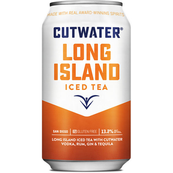 Cutwater Spirits Long Island Iced Tea Ready-To-Drink 4-Pack 12oz Cans