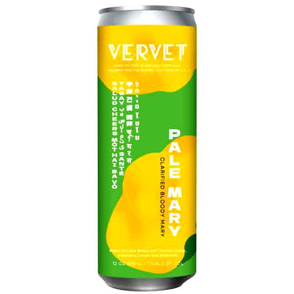 Vervet Pale Mary Bloody Mary Sparkling Ready-To-Drink 4-Pack 12oz Cans