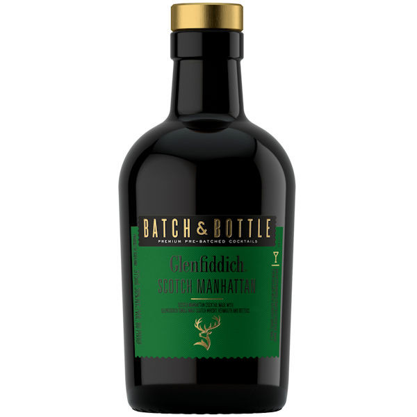 Batch & Bottle Glenfiddich Scotch Manhattan Ready To Drink Cocktail 375ml