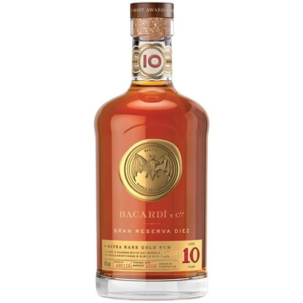 Bacardi Gran Reserva Diez 10 Year Old Rum 750ml