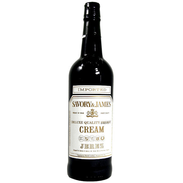 Savory & James Jerez Cream Sherry 750ml