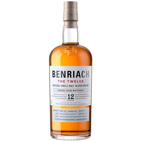 Benriach The Twelve 12 Year Old Speyside Single Malt Scotch 750ml