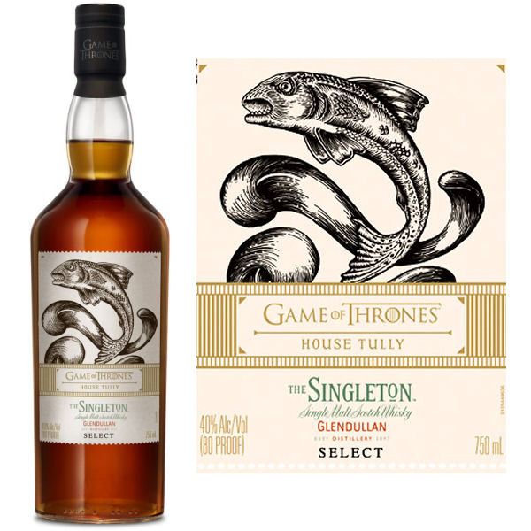 The Singleton Glendullan Select Game of Thrones House Tully Single Malt Scotch Single Malt Scotch 750ml