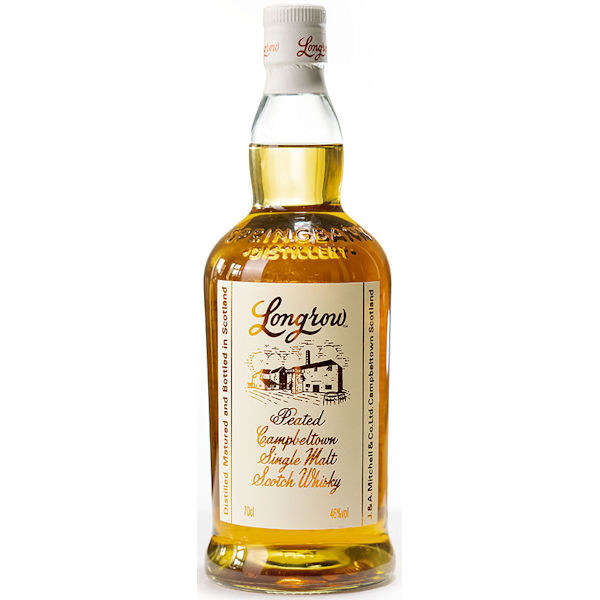 Longrow Peated Campbelton Single Malt Scotch Whiskey 700ml