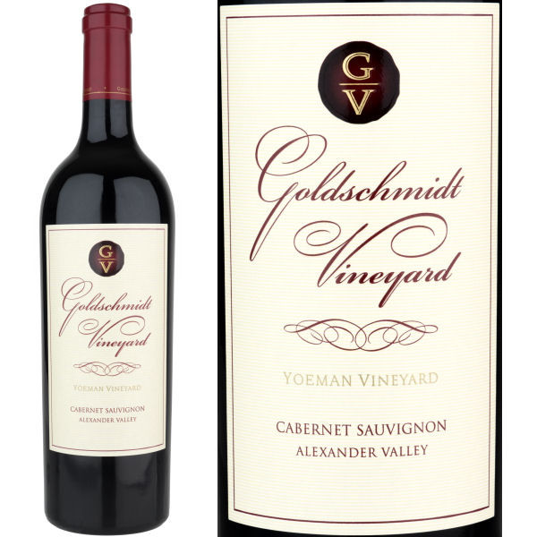 Goldschmidt Vineyard Yoeman Vineyard Alexander Cabernet Goldschmidt Vineyard Yoeman Vineyard Alexander Cabernet
