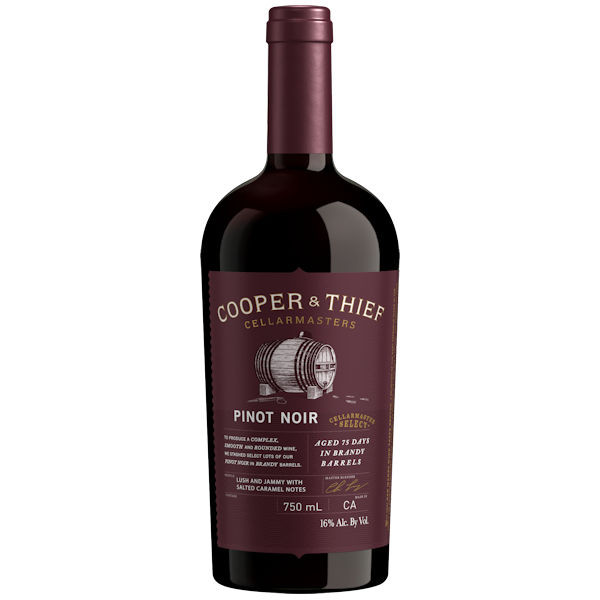 Cooper & Thief Brandy Barrel Aged California Pinot Noir
