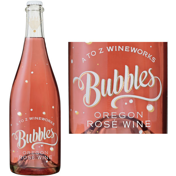 A to Z Wineworks Bubbles Oregon Rose Sparkling NV