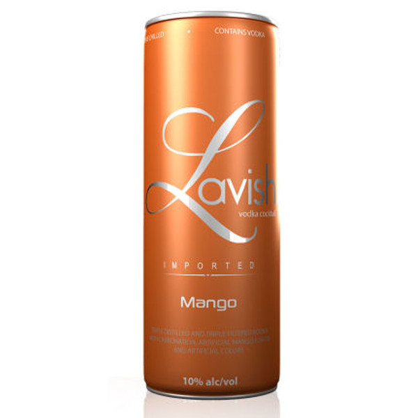 Lavish Mango Vodka Cocktail Can 355ml