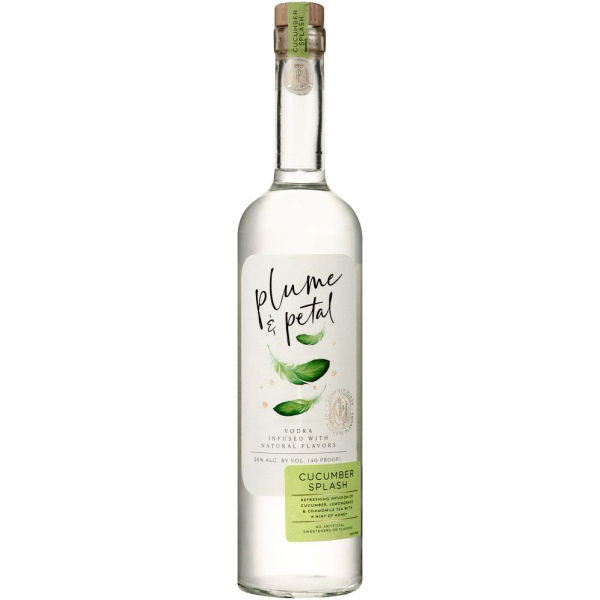 Plume & Petal Cucumber Splash Vodka 750ml