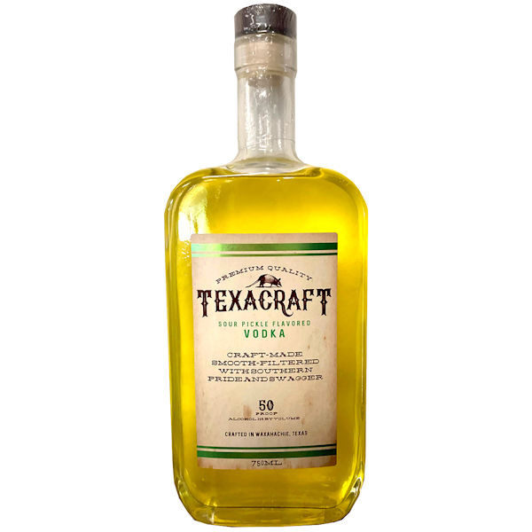 Texacraft Sour Pickle Vodka 750ml