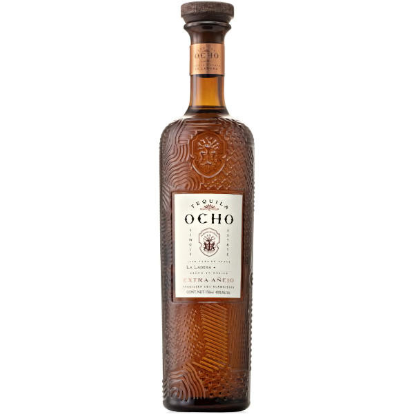 Tequila Ocho Extra Anejo el Refugio 750ml
