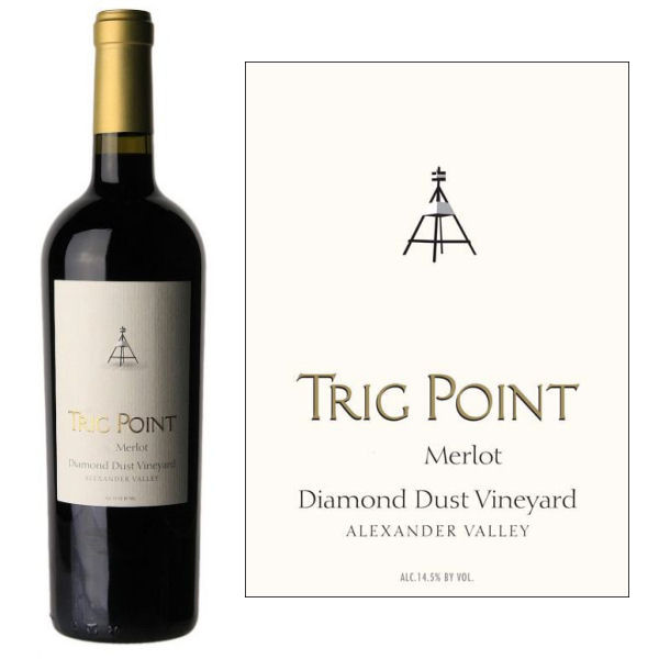 Trig Point Diamond Dust Vineyard Alexander Merlot