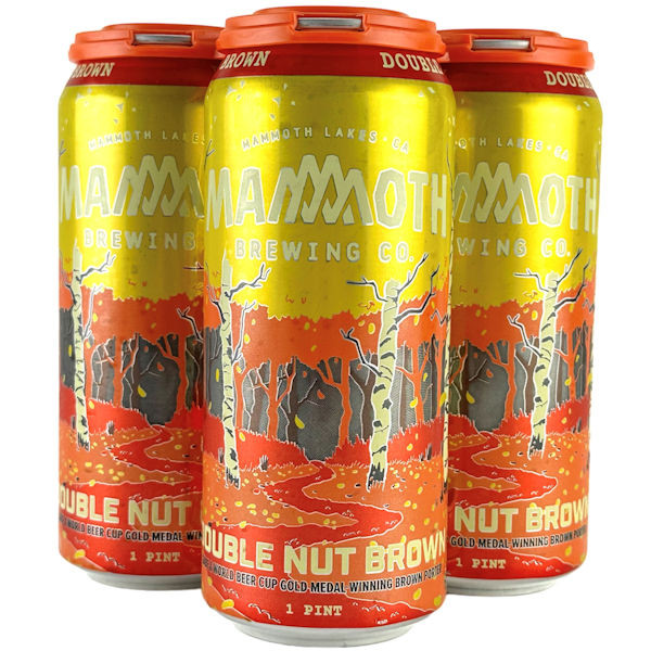Mammoth Brewing Double Nut Brown Ale 16oz 4 Pack Cans Mammoth Brewing Double Nut Brown Ale 16oz 4 Pack Cans
