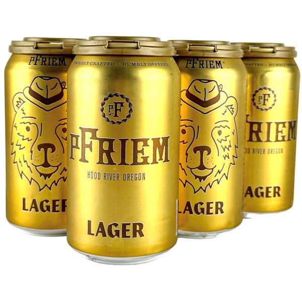 pFriem Brewing Oregon Lager 12oz 6 Pack Cans