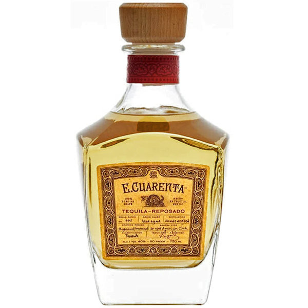 E. Cuarenta Reposado Tequila 750ml