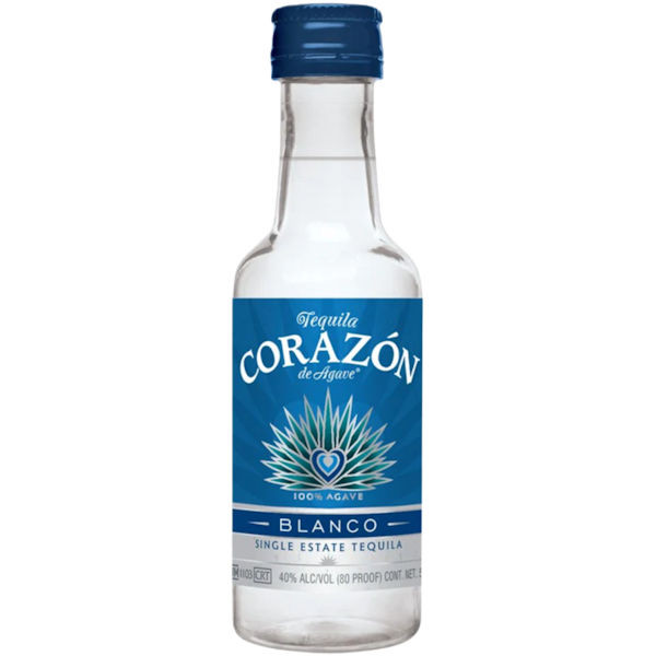 50ml Mini Corazon de Agave Blanco Tequila