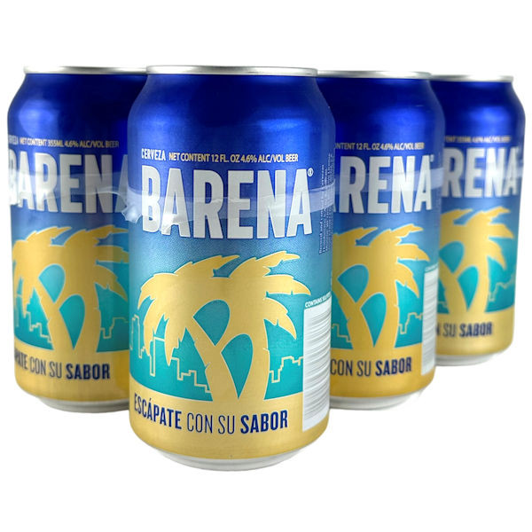 Barena Cerveza 12oz 6 Pack Cans (Honduras)