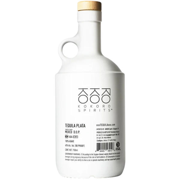 Kokoro XXX Plata Tequila 750ml